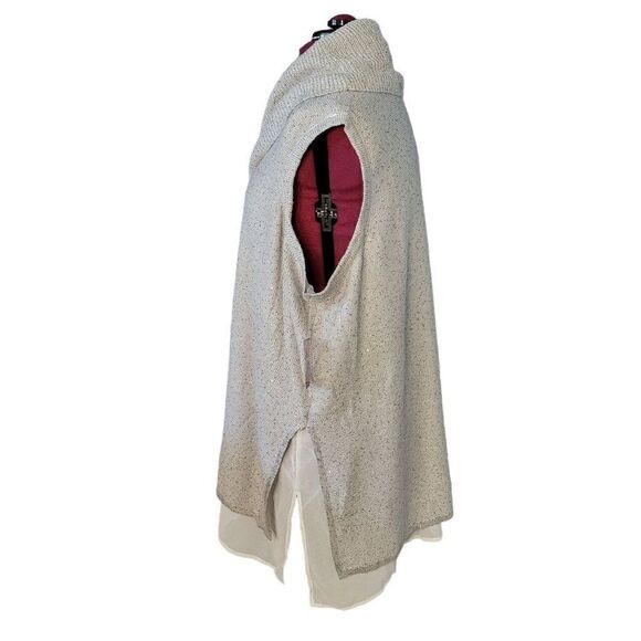 Avenue Tweed Cowlneck Sweater Vest (Size 26/28) - Picture 3 of 8